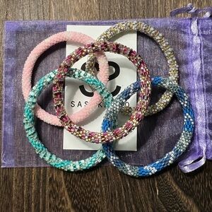 Sashka Co Beaded Bracelets Set of 5 B29